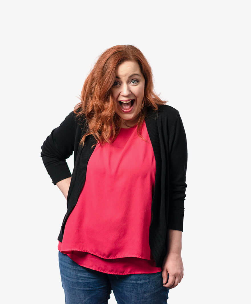 Amy Frye fun pose